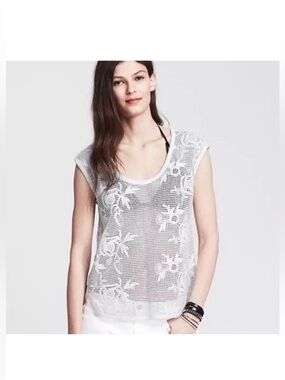 Nwt Banana Republic Swim Coverup Tee